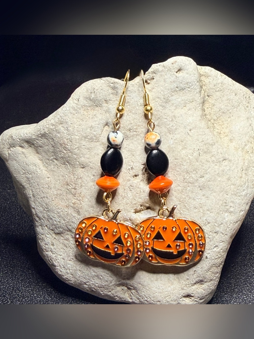 ✨Hand Crafted✨ Pumpkin Dangle Earrings